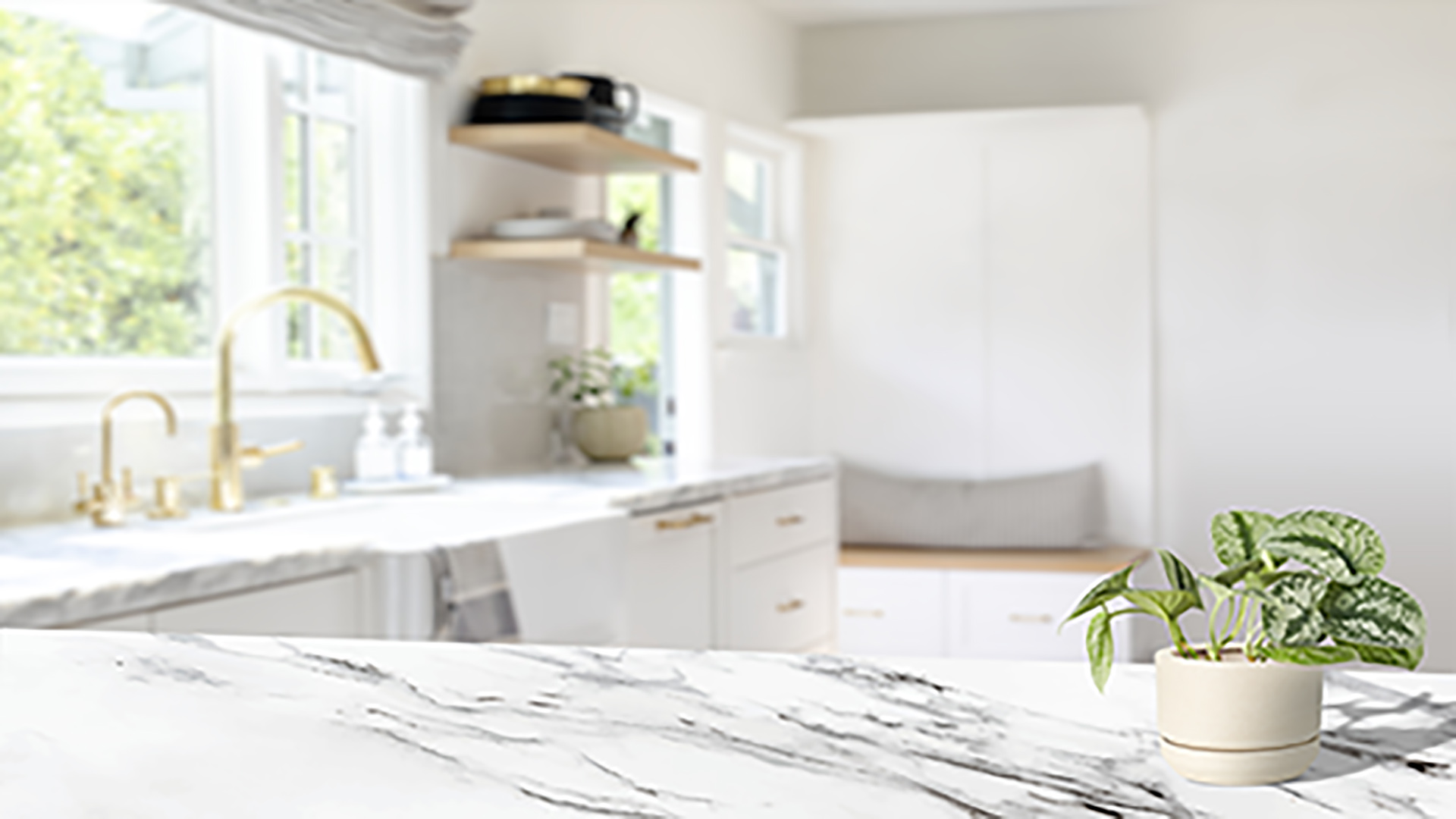 Bright Contemporary Farmhouse Inspired Kitchen Kitchen Remodel by One Vision Contracting project photo 3